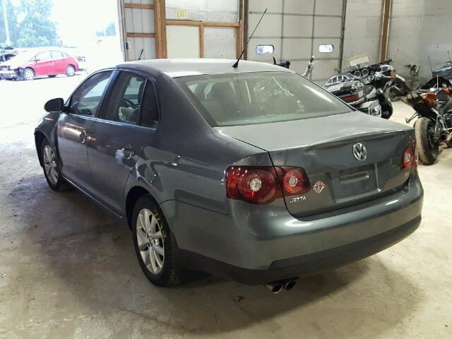 3VWRX7AJ7AM165719 - 2010 VOLKSWAGEN JETTA SE/S GRAY photo 3