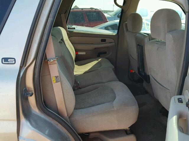 1GNEC13TX1R203880 - 2001 CHEVROLET TAHOE TAN photo 6