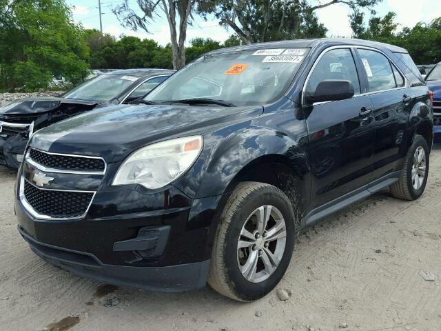 2CNALBEW8A6291193 - 2010 CHEVROLET EQUINOX LS BLACK photo 2