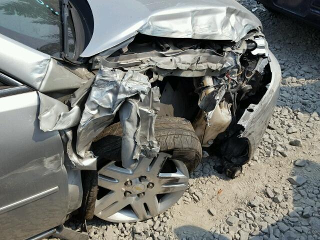 2G1WC581069244282 - 2006 CHEVROLET IMPALA LT SILVER photo 9