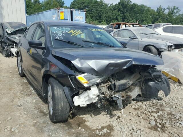 3VW1K7AJ2CM383095 - 2012 VOLKSWAGEN JETTA BASE GRAY photo 1