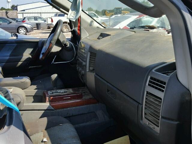 1N6AA07A06N542742 - 2006 NISSAN TITAN XE BLACK photo 5