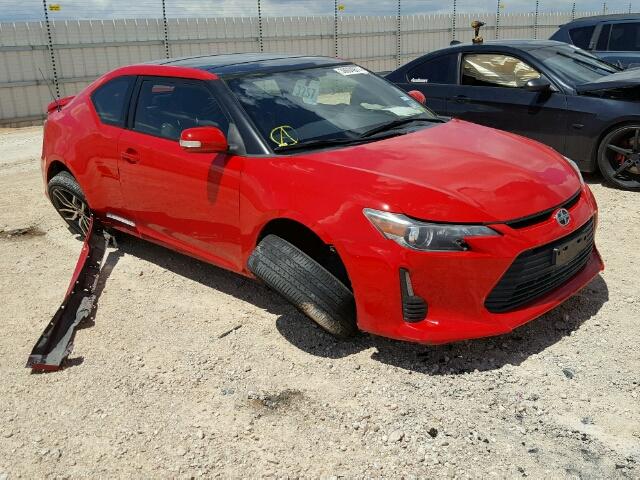 JTKJF5C72E3084684 - 2014 TOYOTA SCION TC წითელი ფოტო 1