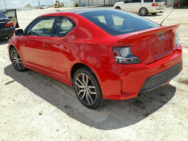 JTKJF5C72E3084684 - 2014 TOYOTA SCION TC წითელი ფოტო 3