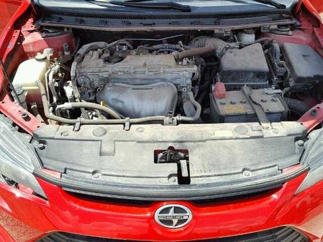 JTKJF5C72E3084684 - 2014 TOYOTA SCION TC წითელი ფოტო 7