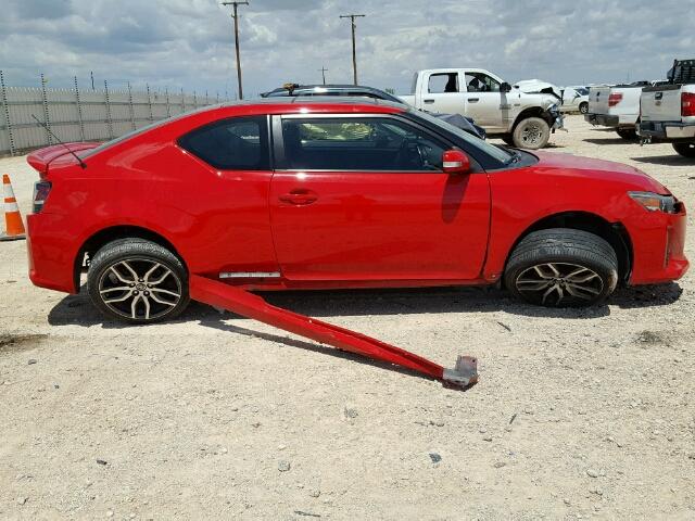 JTKJF5C72E3084684 - 2014 TOYOTA SCION TC წითელი ფოტო 9