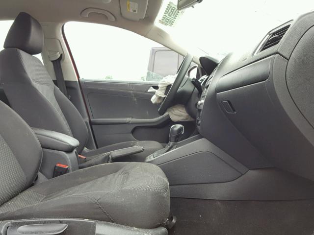 3VW2K7AJ2EM226173 - 2014 VOLKSWAGEN JETTA BASE 红色 照片 5