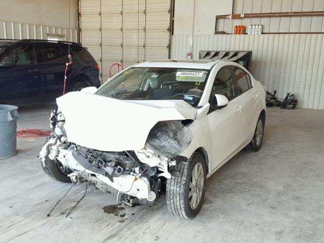 JM1BL1V72C1612596 - 2012 MAZDA 3 I WHITE photo 6