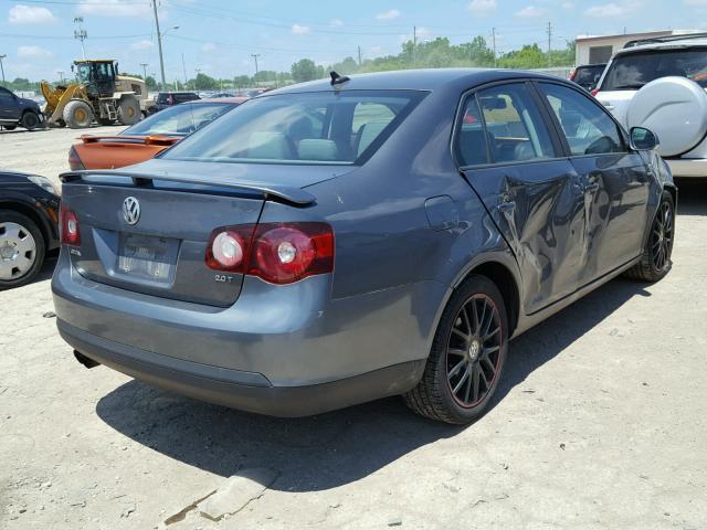 3VWRJ71K78M134653 - 2008 VOLKSWAGEN JETTA WOLF GRAY photo 4