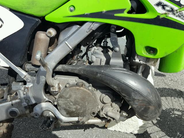 JKAKXMRC56A006561 - 2006 KAWASAKI KX250 R1 GREEN photo 7