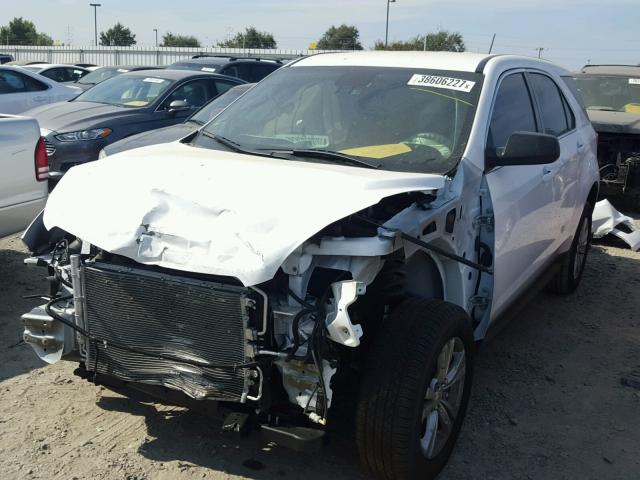 2GNALBEK5H1548780 - 2017 CHEVROLET EQUINOX WHITE photo 2