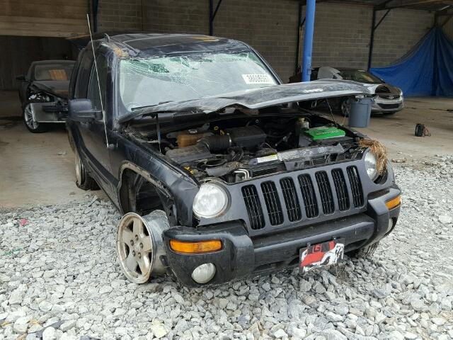 1J4GK58KX3W680206 - 2003 JEEP LIBERTY LI BLACK photo 9