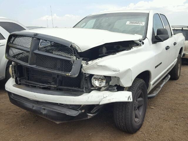 3D7HA18N32G185378 - 2002 DODGE RAM 1500 WHITE photo 2