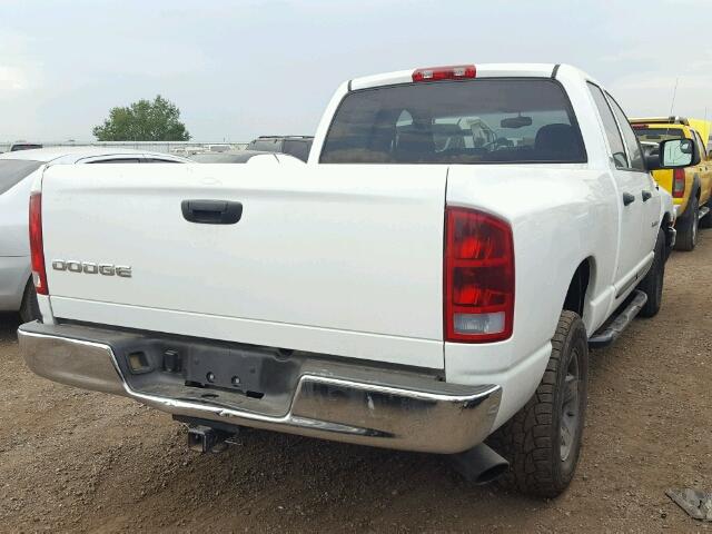 3D7HA18N32G185378 - 2002 DODGE RAM 1500 WHITE photo 4