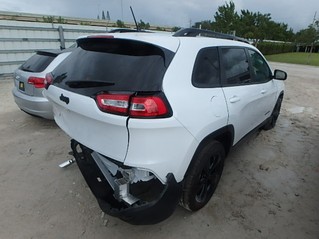 1C4PJLCB0FW722293 - 2015 JEEP CHEROKEE L WHITE photo 4