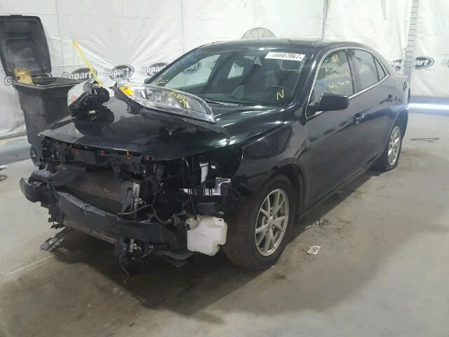 1G11A5SL1EF148094 - 2014 CHEVROLET MALIBU LS BLACK photo 2