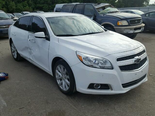 1G11E5SA5DF309337 - 2013 CHEVROLET MALIBU WHITE photo 1