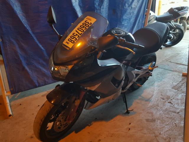 JKAEXEA166A011314 - 2006 KAWASAKI EX650 A6F BLACK photo 2