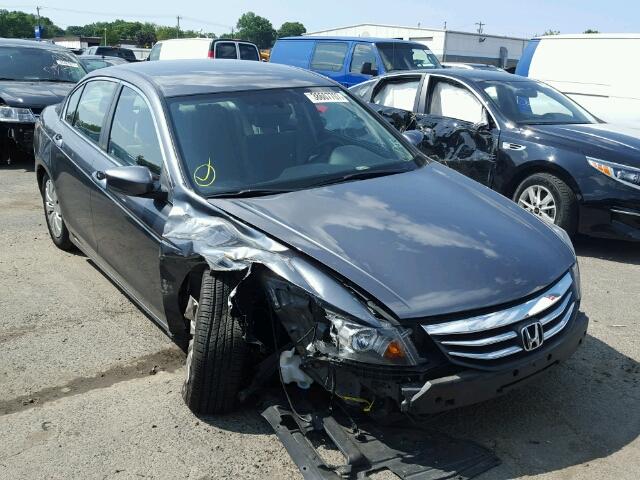 1HGCP2F30CA230370 - 2012 HONDA ACCORD LX GRAY photo 1