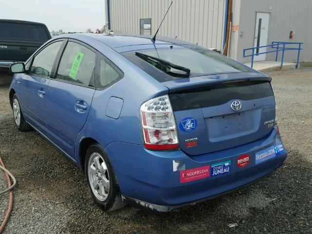 JTDKB20U267528852 - 2006 TOYOTA PRIUS 蓝色 照片 3
