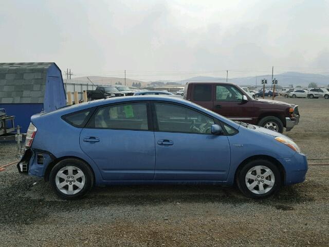 JTDKB20U267528852 - 2006 TOYOTA PRIUS BLUE photo 9