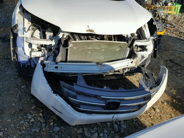 2HKRM4H92DH111213 - 2013 HONDA CR-V TOURI WHITE photo 9