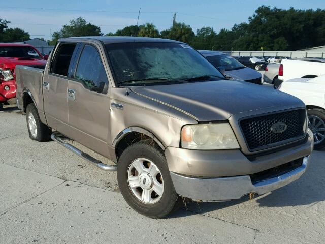 1FTRW12W34KB86043 - 2004 FORD F150 SUPER TAN photo 1