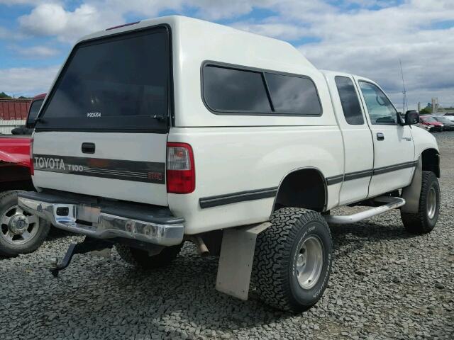 JT4UN24D3V0049390 - 1997 TOYOTA T100 XTRAC WHITE photo 4