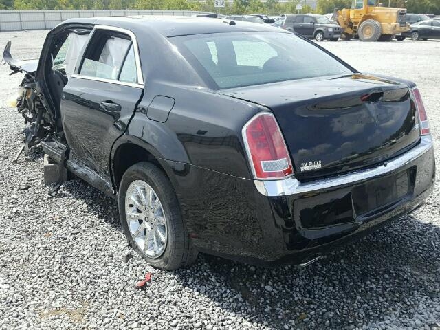 2C3CCAAG4EH273052 - 2014 CHRYSLER 300 BLACK photo 3