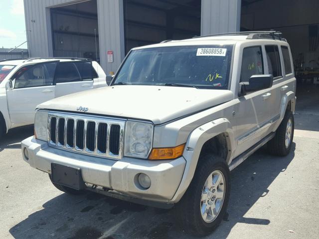 1J8HG58227C520882 - 2007 JEEP COMMANDER SILVER photo 2