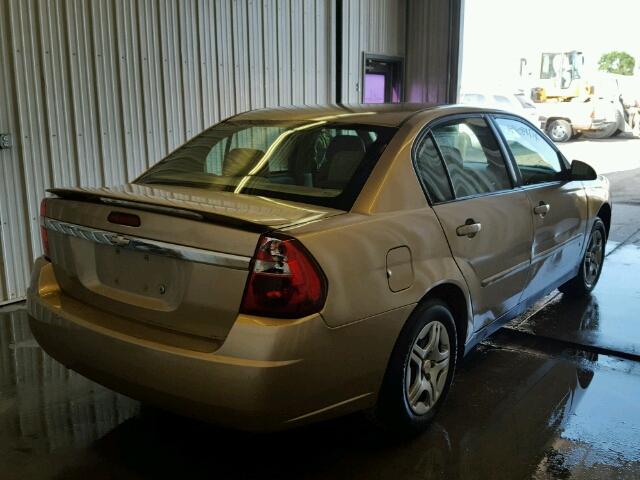 1G1ZS58FX8F112751 - 2008 CHEVROLET MALIBU TAN photo 4