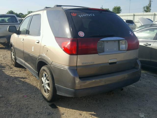 3G5DB03EX4S522322 - 2004 BUICK RENDEZVOUS GOLD photo 3