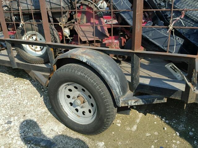 1111111111111111V - 1999 UTILITY TRAILER BROWN photo 9