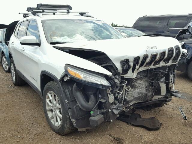 1C4PJMCS3FW673998 - 2015 JEEP CHEROKEE L WHITE photo 1