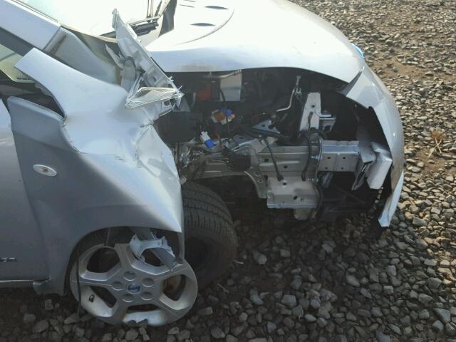 JN1AZ0CP5CT015490 - 2012 NISSAN LEAF SV SILVER photo 9