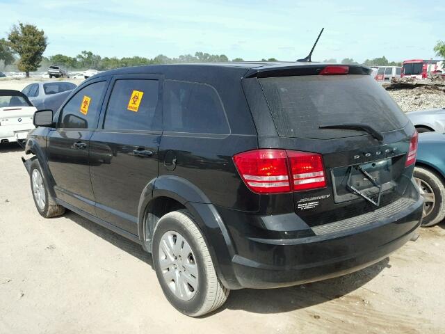 3C4PDCAB7FT677336 - 2015 DODGE JOURNEY SE BLACK photo 3