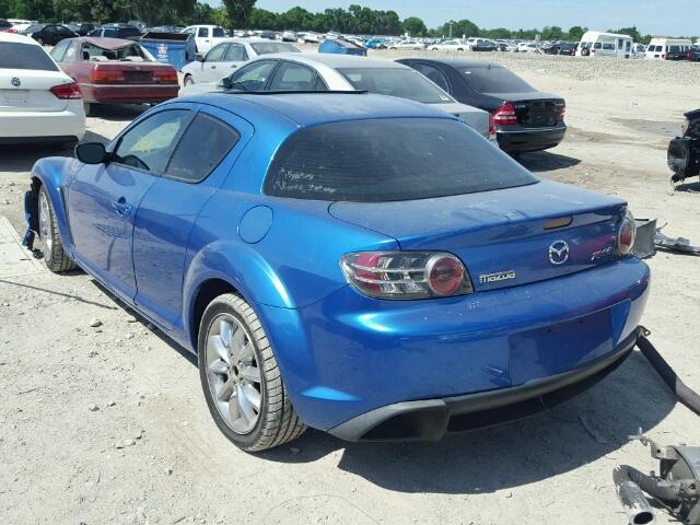 JM1FE173250156324 - 2005 MAZDA RX8 BLUE photo 3