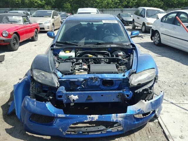 JM1FE173250156324 - 2005 MAZDA RX8 BLUE photo 9