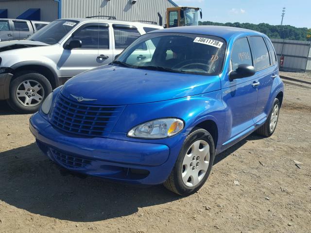 3C4FY58B95T572300 - 2005 CHRYSLER PT CRUISER BLUE photo 2