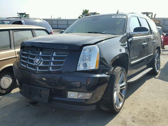 1GYFK63847R401317 - 2007 CADILLAC ESCALADE BLACK photo 2