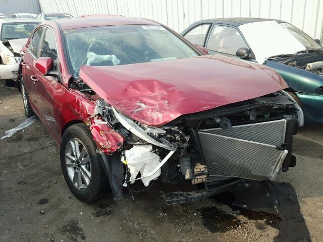 5NPE24AF5FH220353 - 2015 HYUNDAI SONATA RED photo 1