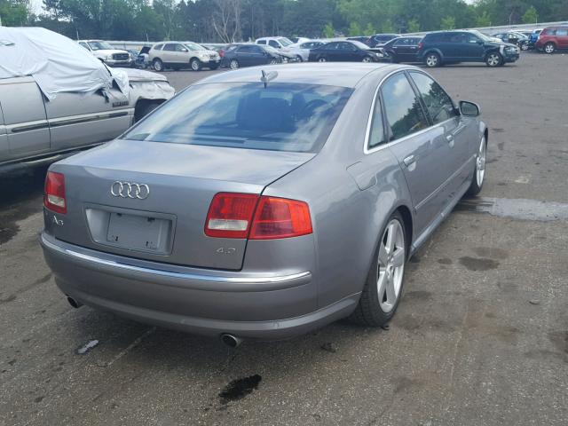 WAULL44EX6N006639 - 2006 AUDI A8 4.2 QUA SILVER photo 4