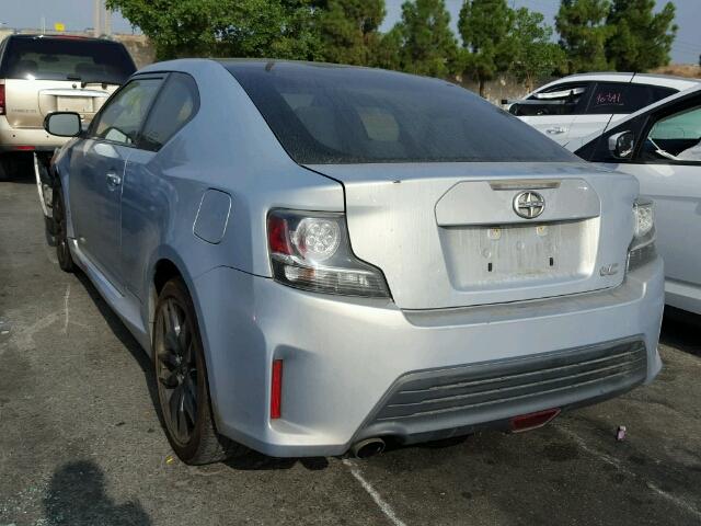 JTKJF5C73E3066498 - 2014 TOYOTA SCION TC 灰色 照片 3