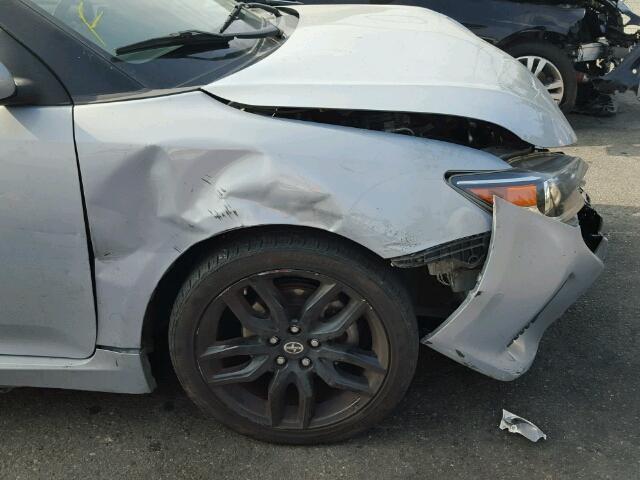 JTKJF5C73E3066498 - 2014 TOYOTA SCION TC 灰色 照片 9