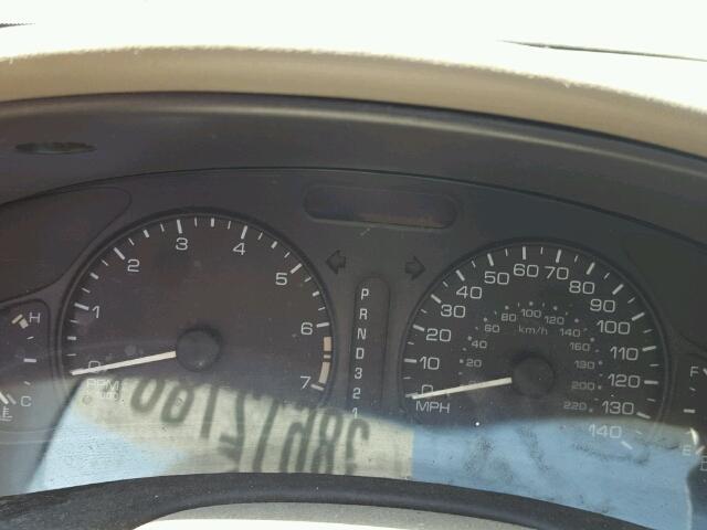 1G3NF52E2XC301095 - 1999 OLDSMOBILE ALERO GLS 金色 照片 8