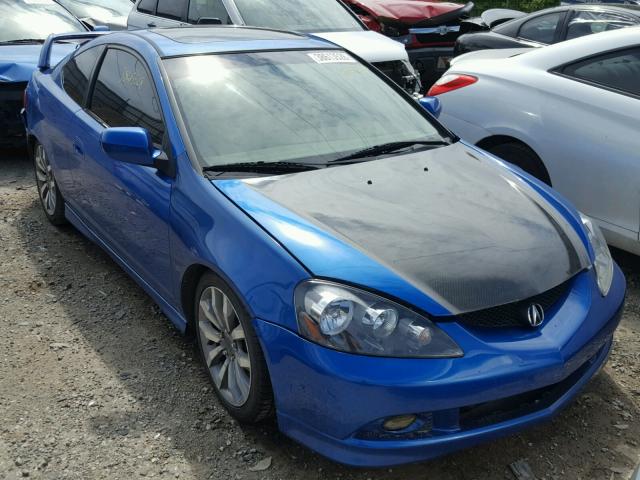 JH4DC53095S000932 - 2005 ACURA RSX TYPE-S BLUE photo 1
