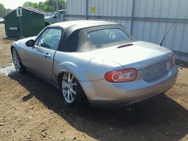 JM1NC25F390202804 - 2009 MAZDA MX-5 MIATA GRAY photo 3