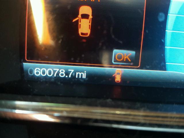 1LNHL9EK6DG606324 - 2013 LINCOLN MKS BLACK photo 8