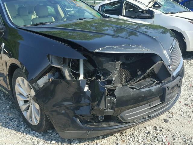 1LNHL9EK6DG606324 - 2013 LINCOLN MKS BLACK photo 9