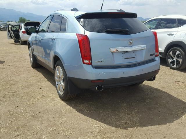 3GYFNEEY7BS673266 - 2011 CADILLAC SRX PERFOR 蓝色 照片 3